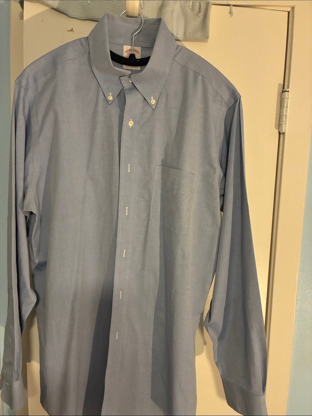 Brooks Brothers Light Blue Button-Down Dress Shirt
